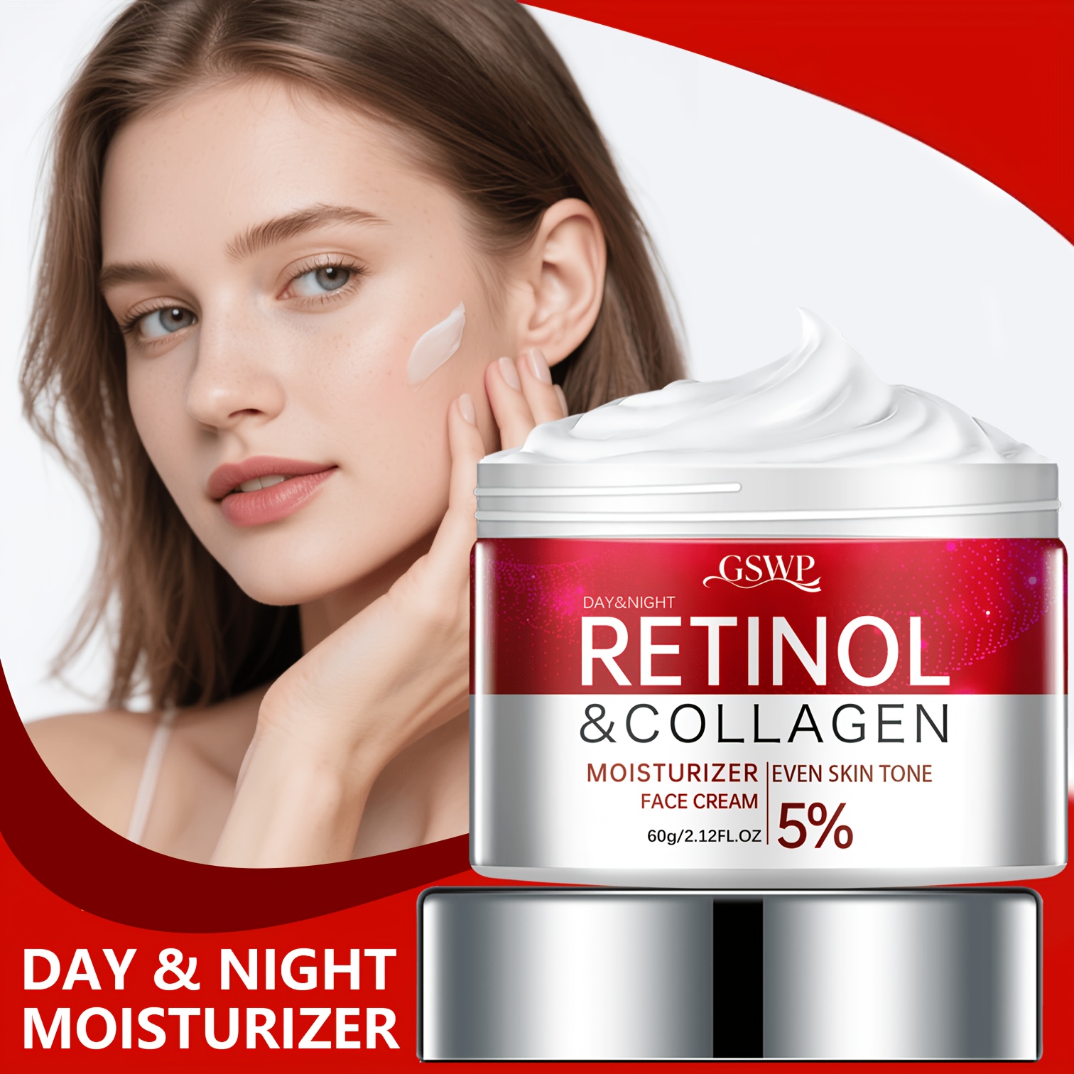 Skincare Ingredients - Crème hydratante au rétinol GSWP, contient