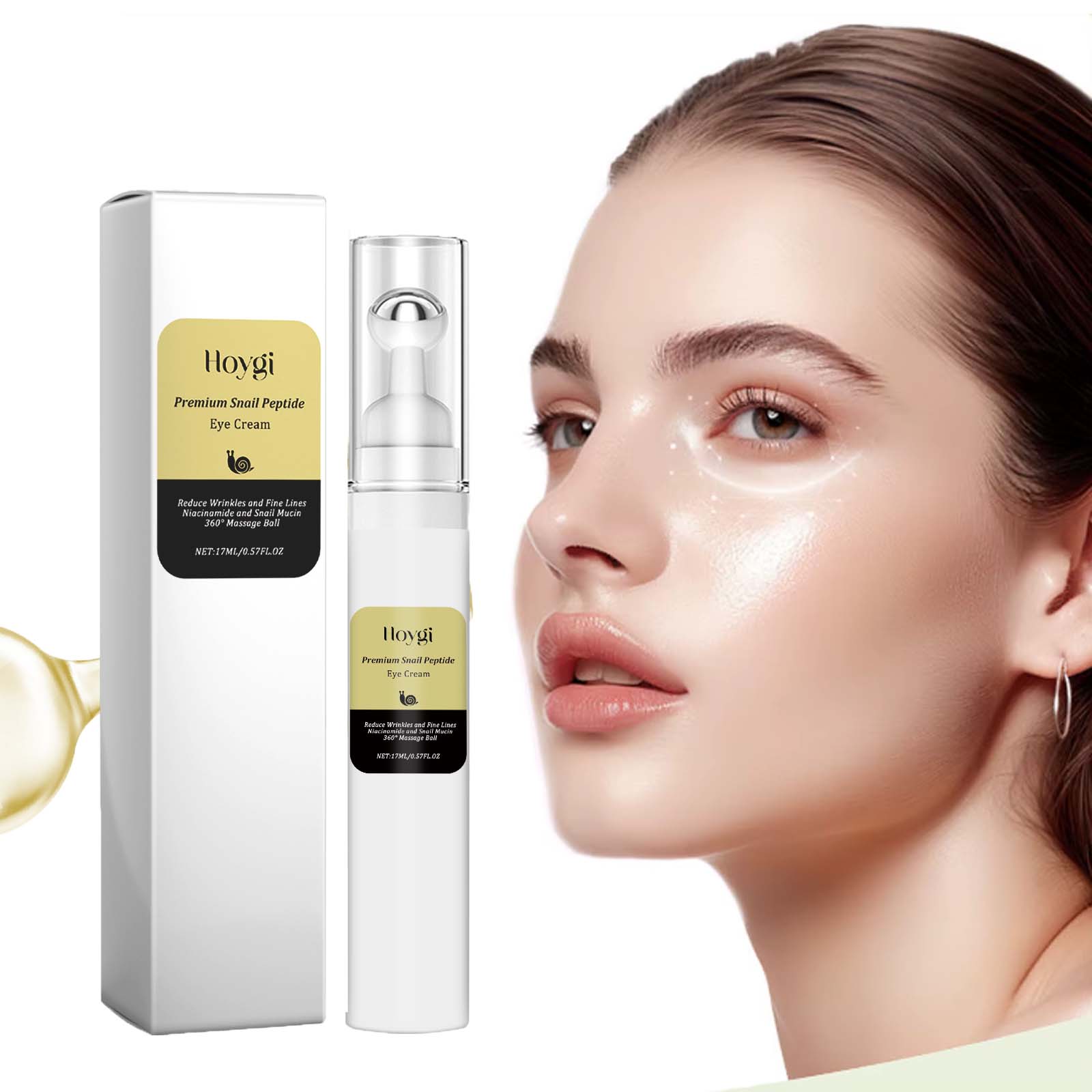Snail Cream Gel - Crème pour les yeux au Peptide
