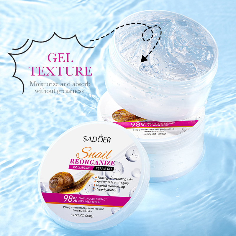 SADOER escargot collagène crèm - Snail Cream Gel avis et prix