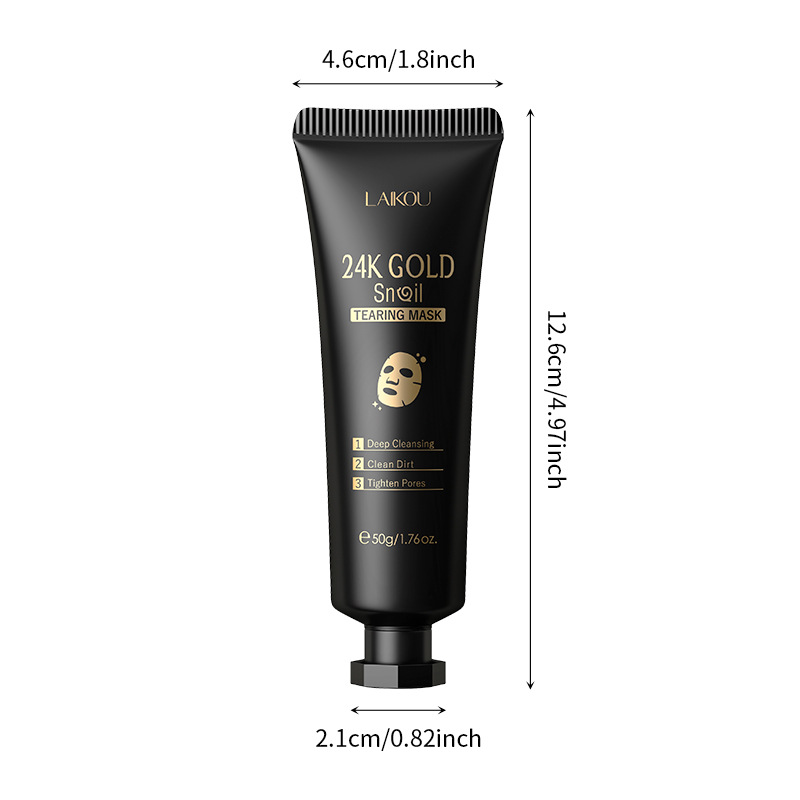 LAIKOU 24K or Sakura Peeling m - Snail Cream Gel avis et prix