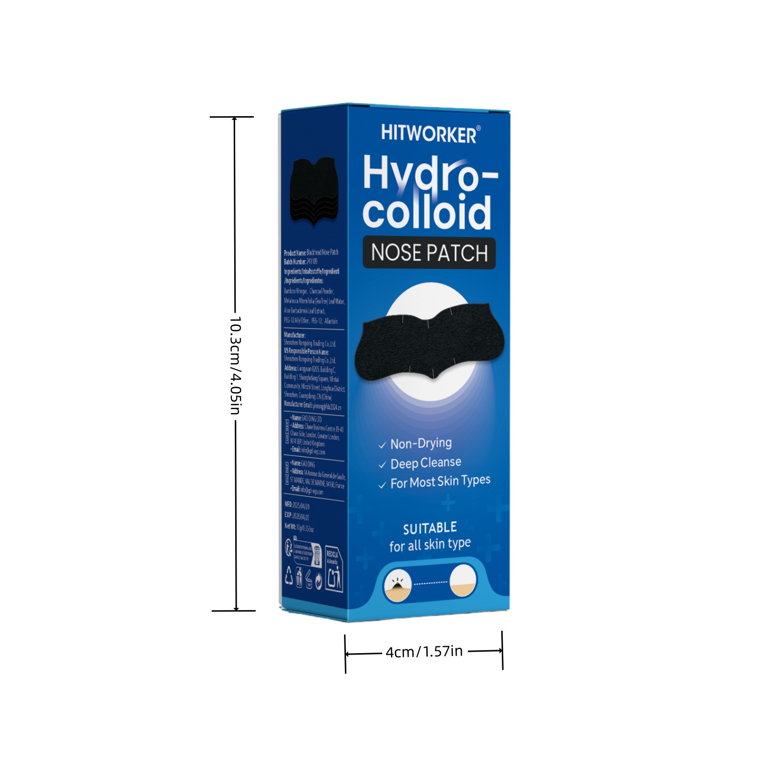Bandes nasales nettoyantes pou - Skincare The Originote avis et prix