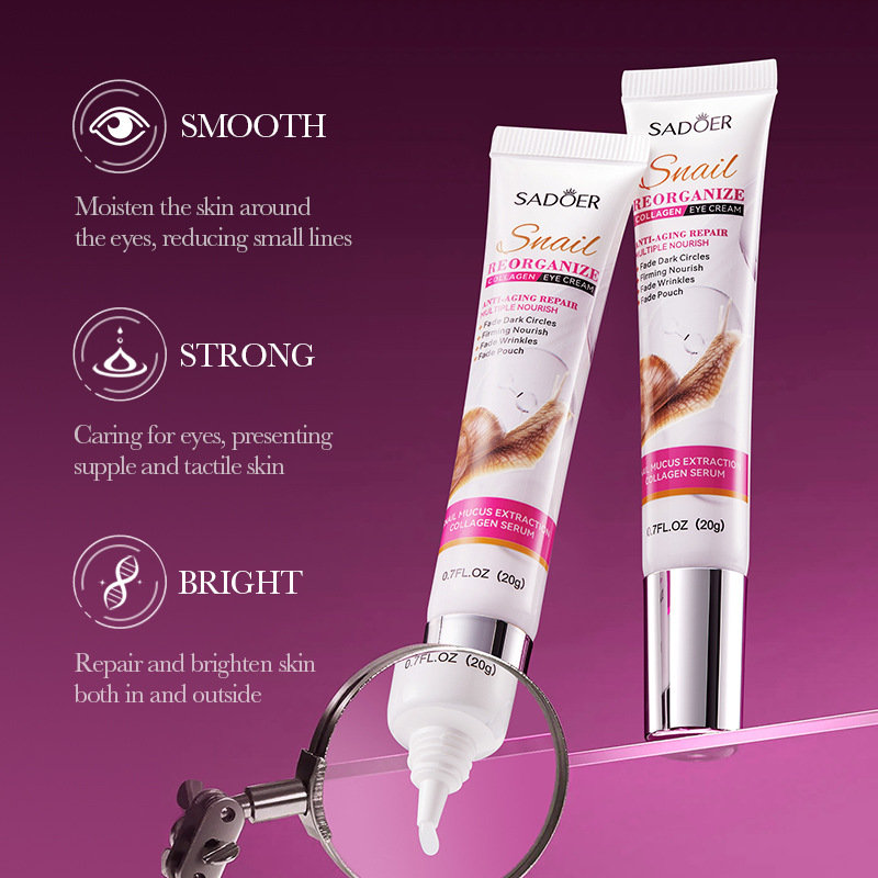 SAODER – crème pour les yeux a - Snail Cream Gel avis et prix